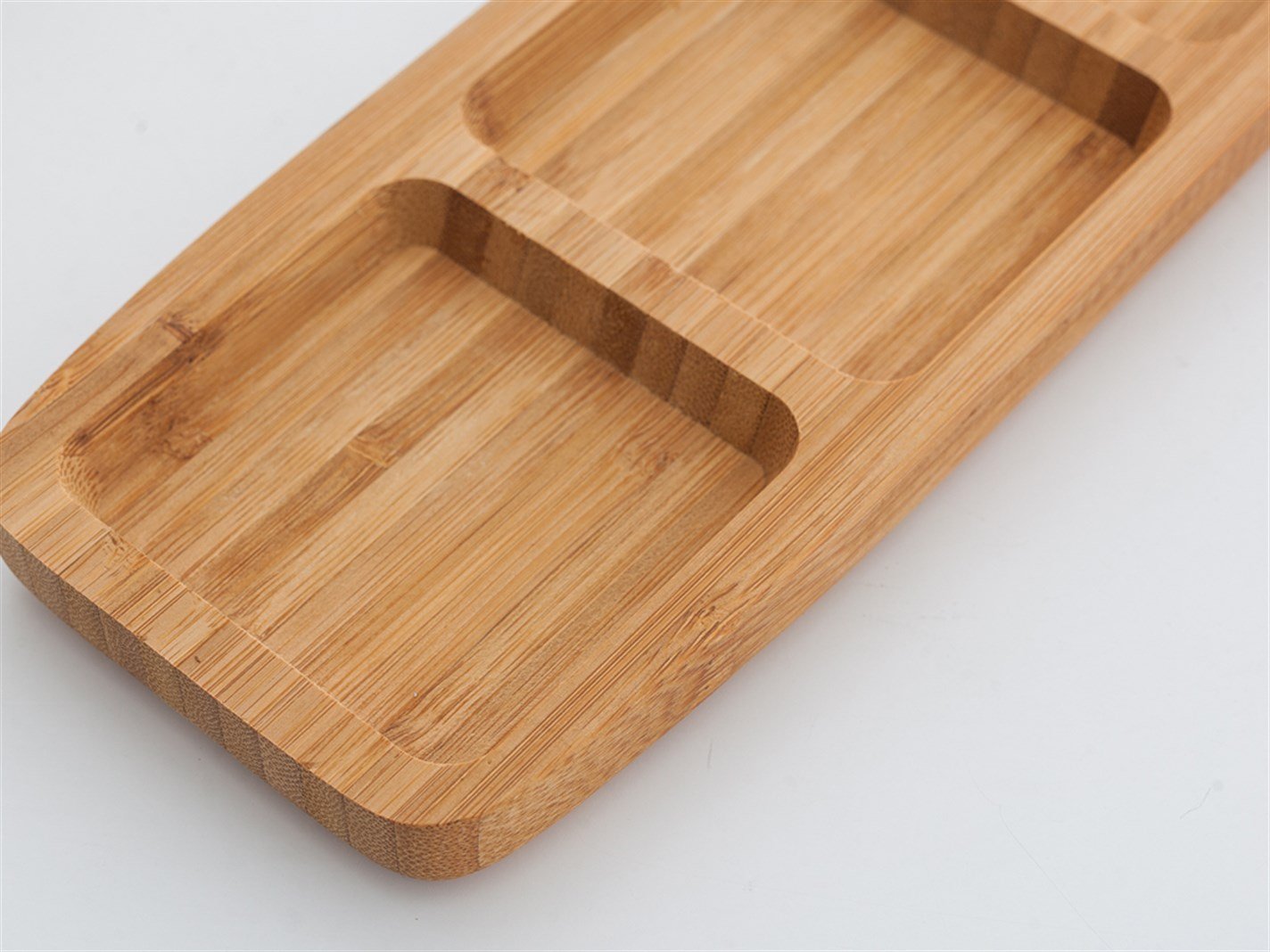 Ganber # Trei părți 25x10x2 cm Burgundia-gri