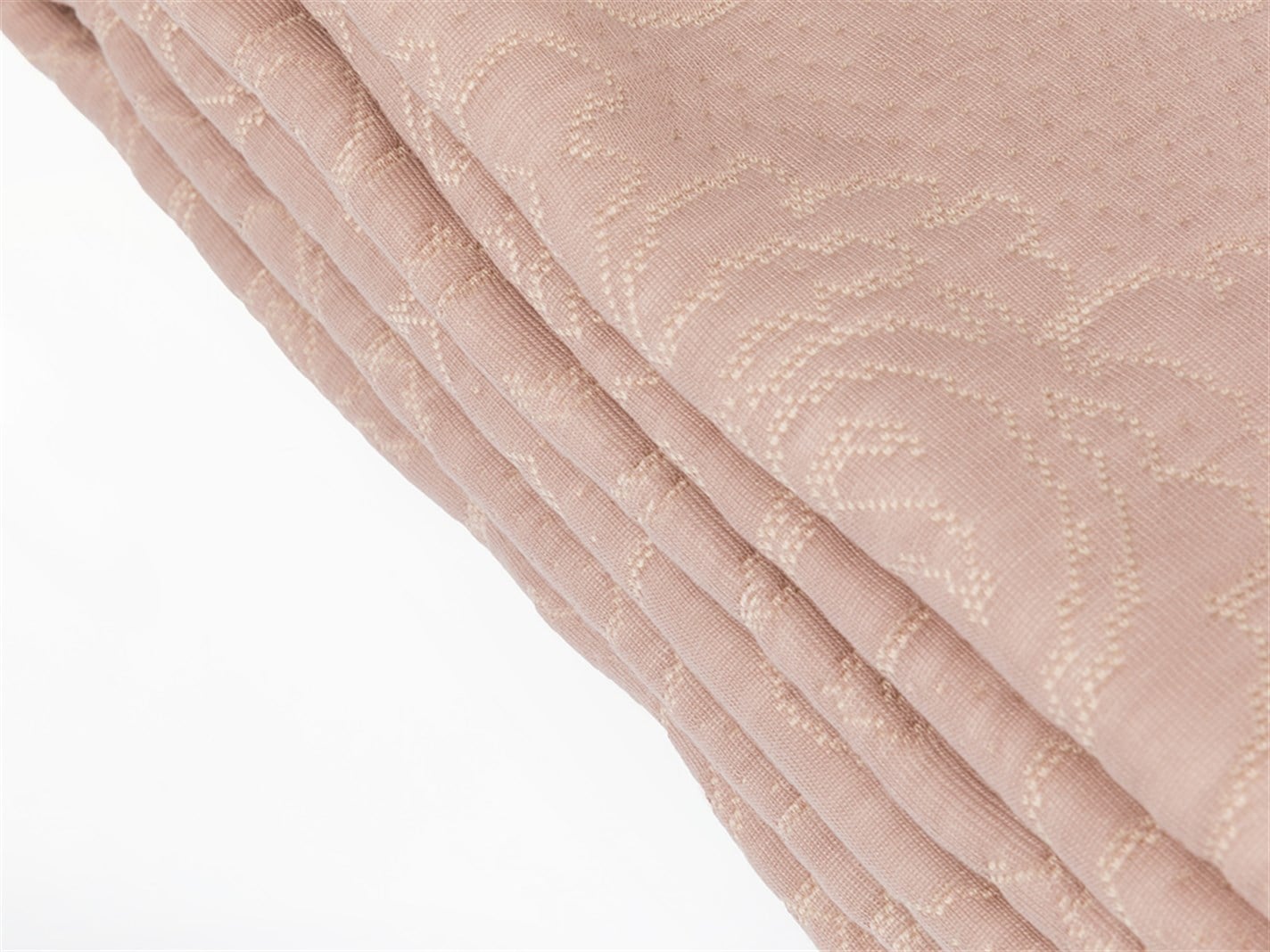 Glam Damask  Pentru o persoana 160x240 cm Roz pulbere.