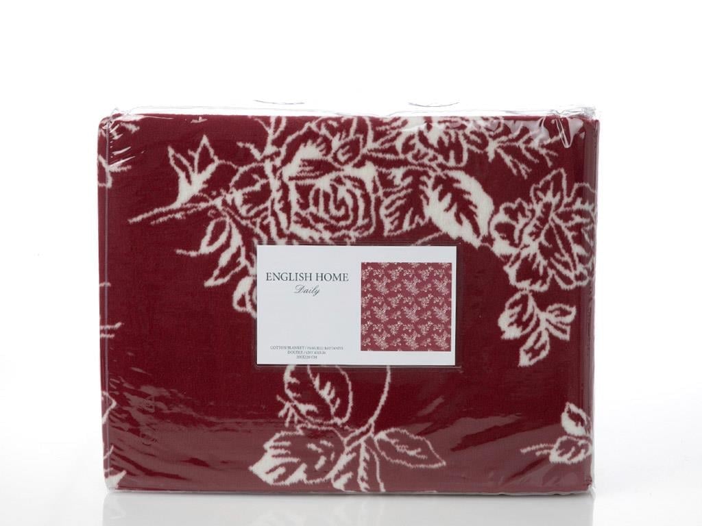 Glam se ridică Cottony Double Person  PĂTURĂ 200x220 cm Claret Red