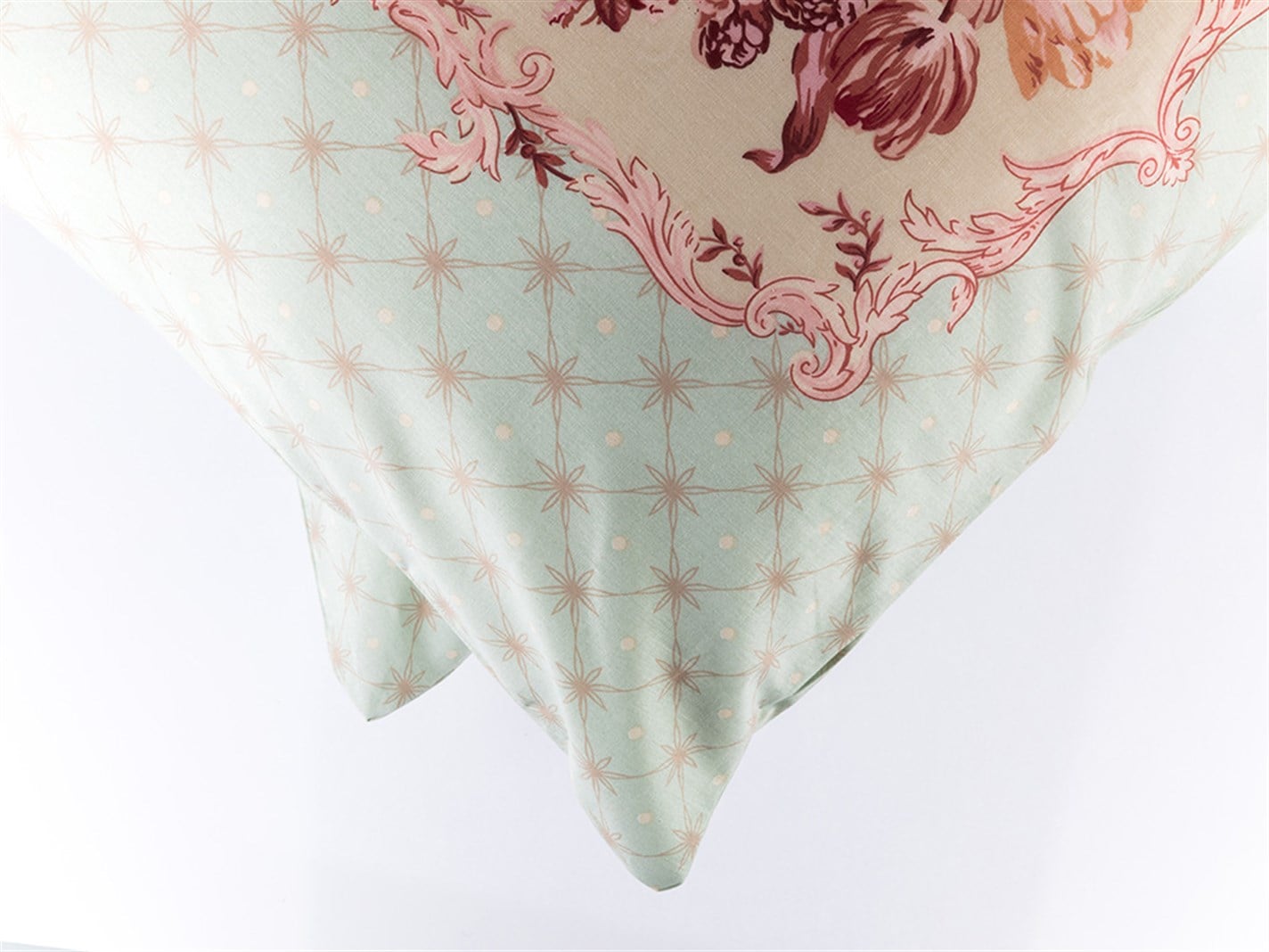 Glam vintage 57 Tel / 144 Numărul de fir 2 set 50x70 cm Seledon,