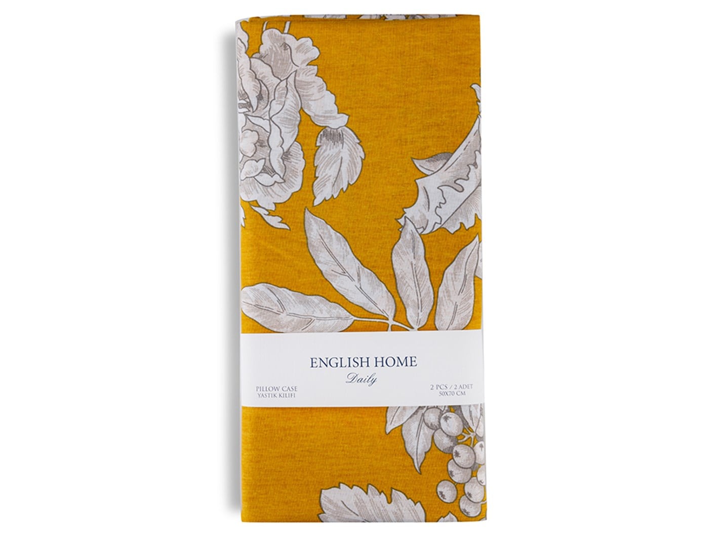Grădină de lux 57 Tel / 144 Numărul de fir 2 set 50x70 cm Galben