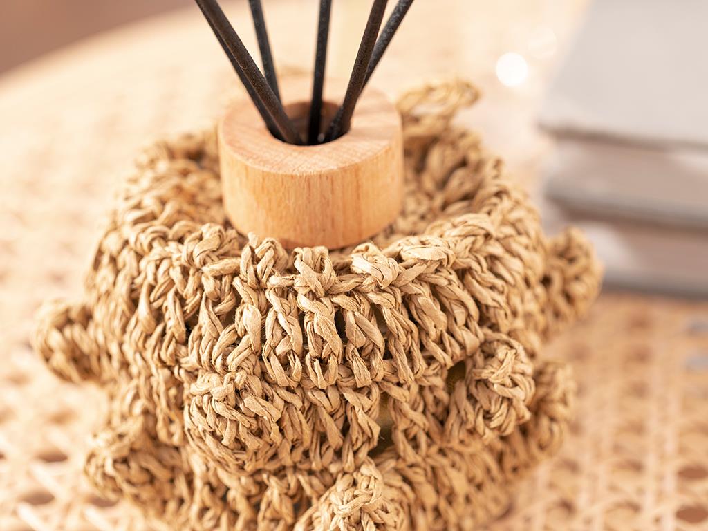 Handmade Glass Reed Diffuser 200 ml Beige