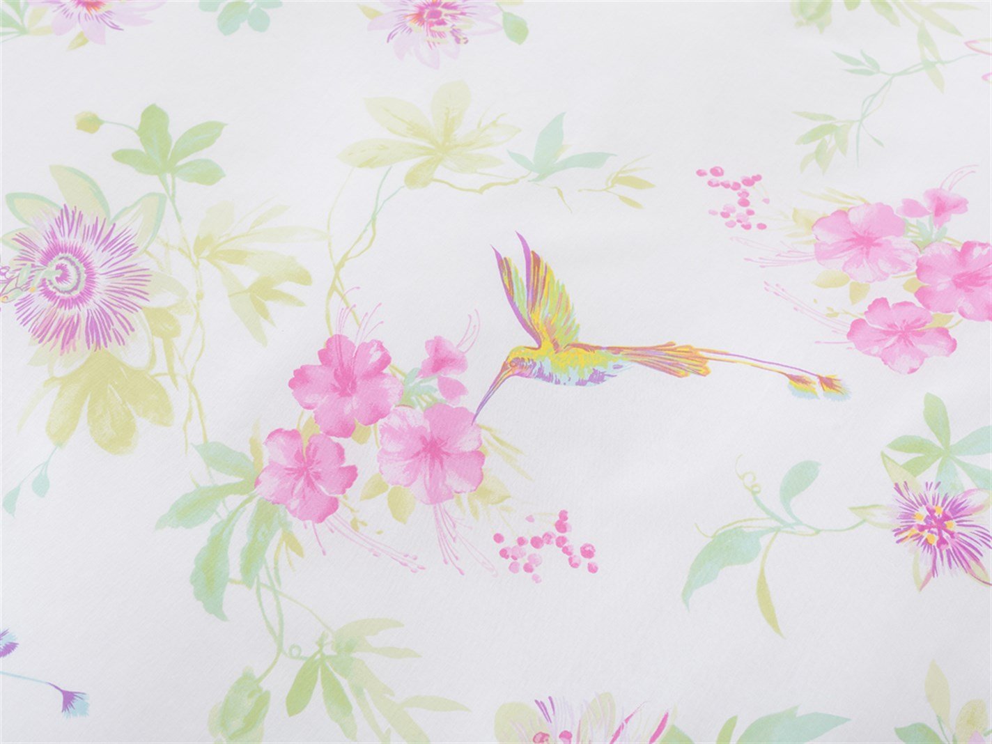Humming păsări Tipărit Pentru o persoana 160x220 cm Fuschia