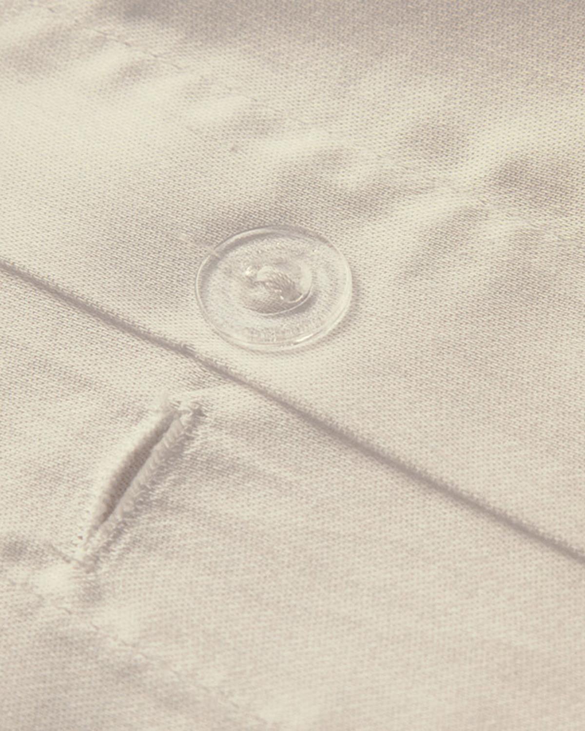 Cotton Satin King Size Duvet Cover 240x220 cm Ivory
