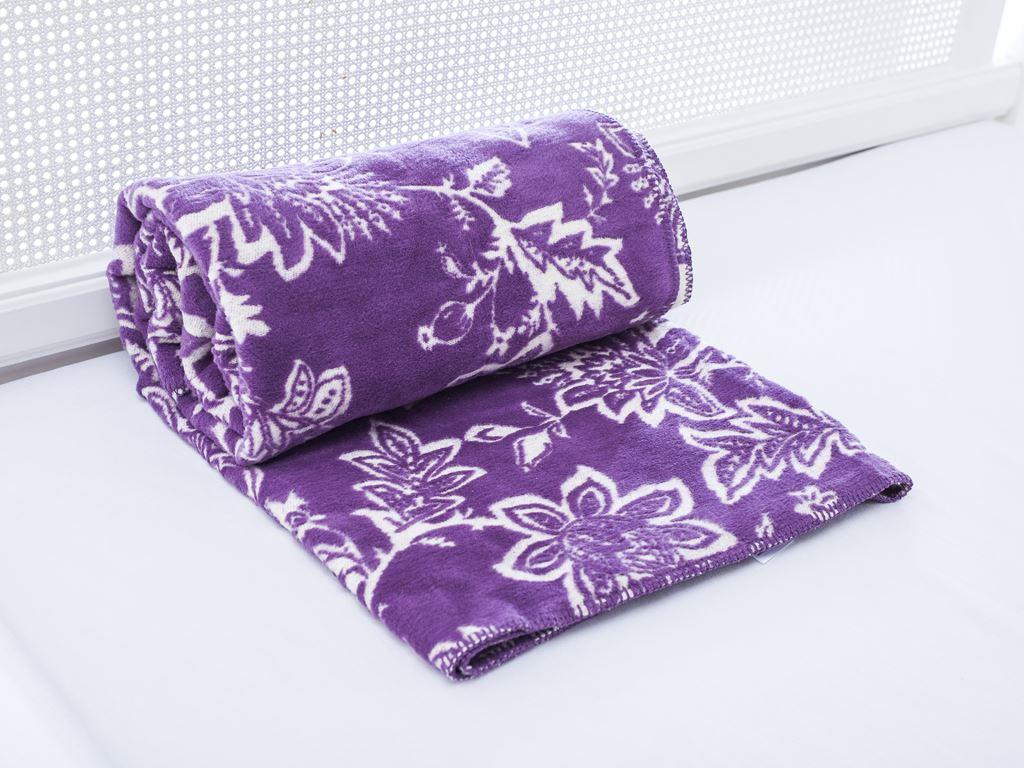 iacobină  Relief For One Person  PĂTURĂ 150x200 cm Violet.