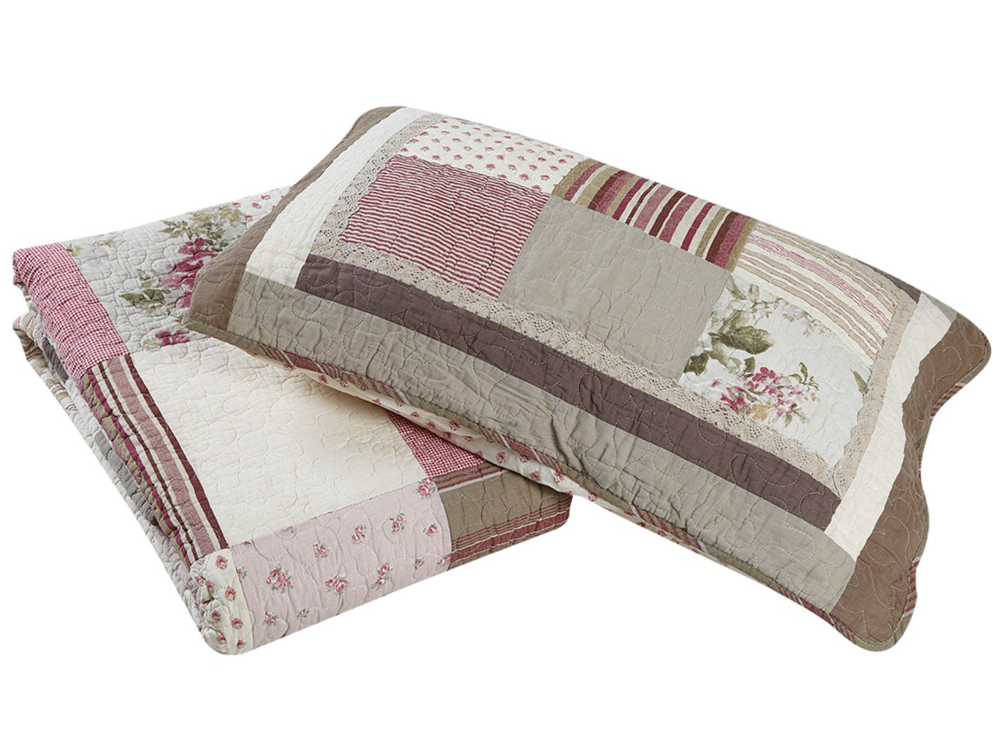 ilice Patchwork Pentru o persoana 160x240 cm Roz