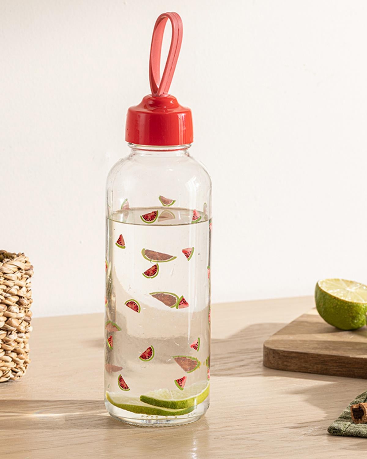 irina Glass Bottle 450 ml Colorful