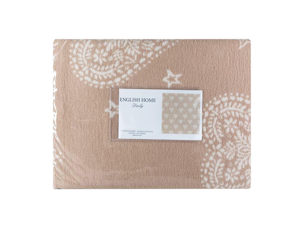Iubirea de iarnă Cottony Double Person  PĂTURĂ 200x220 cm Beige