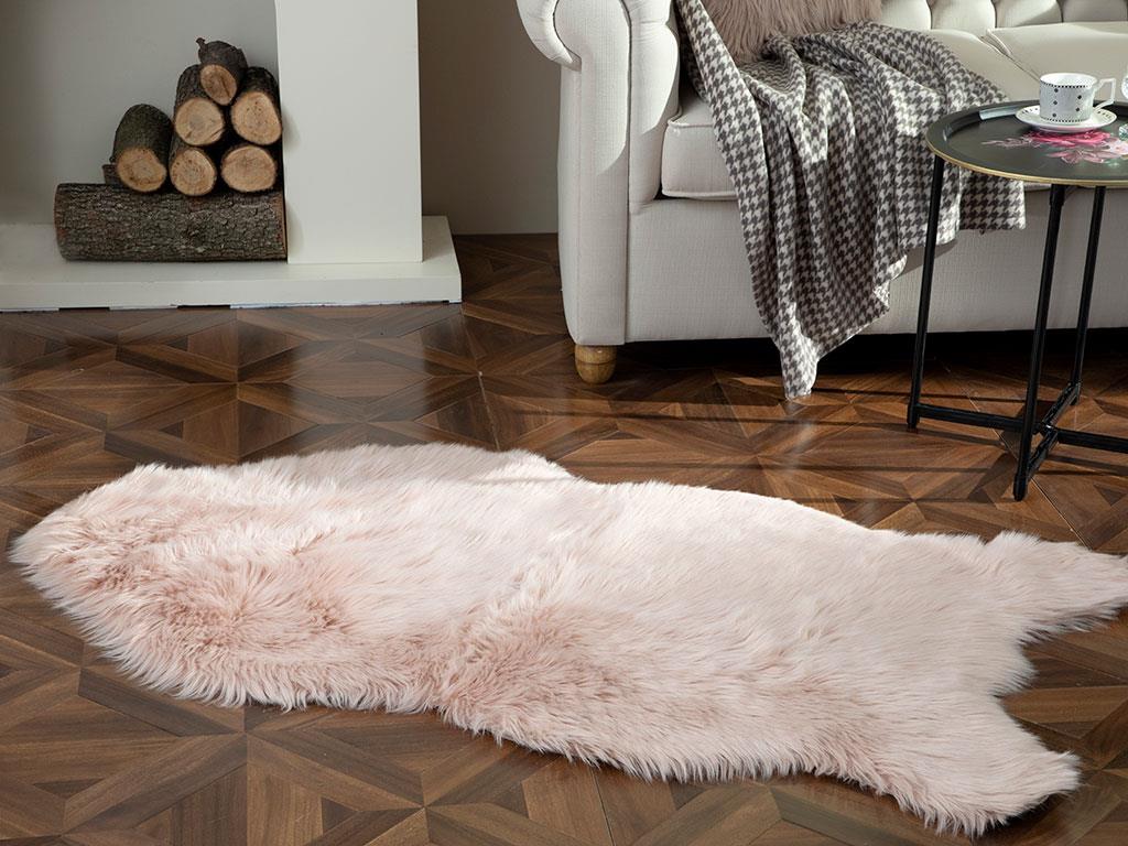 Jade Acrylic Fake  Fur 80x150 cm Powder