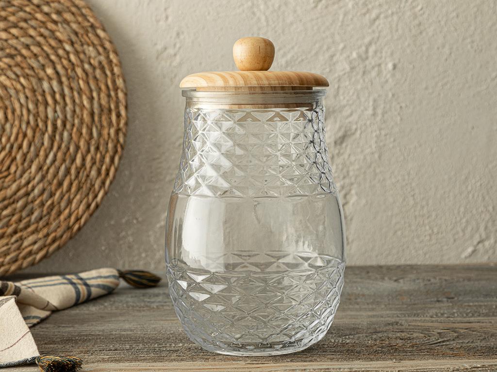 Jera Glass Jar 2000 ml Transparent