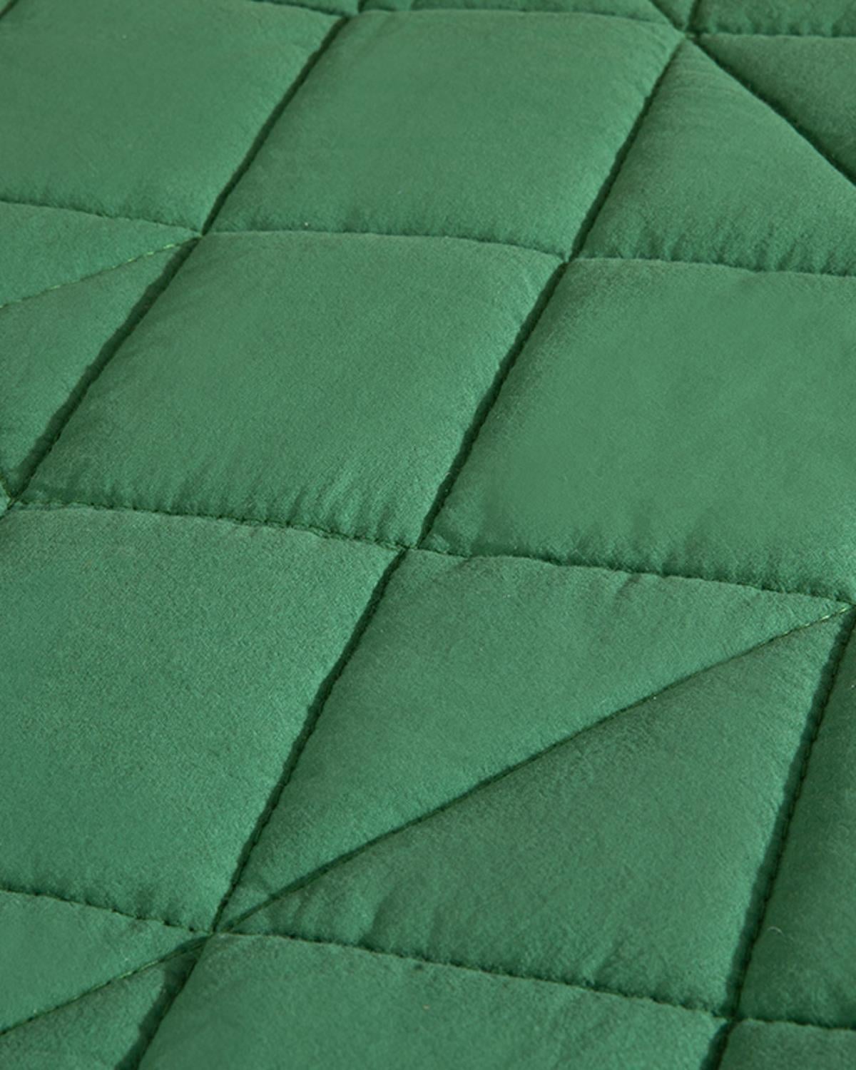 Kaleo Vopsire Piesă Double Cuvertură Pat 240x220 cm Verde
