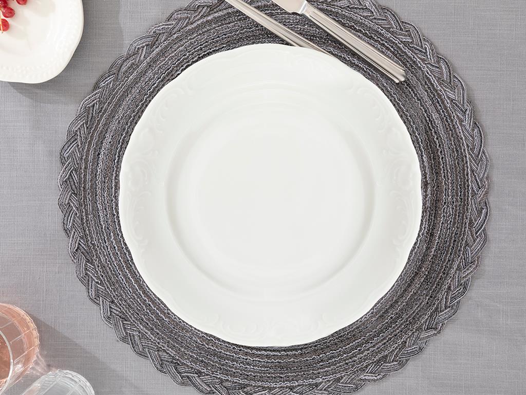 Krina Porcelain Service Plate 26 cm Light Cream