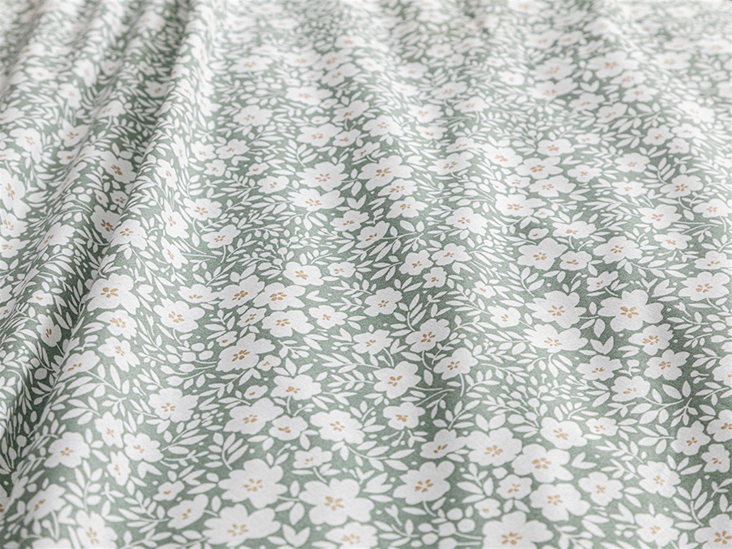 Liberty Bloom 57 Tel / 144 Numărul de fir Meniu mare 240x220 cm CELADON DARK