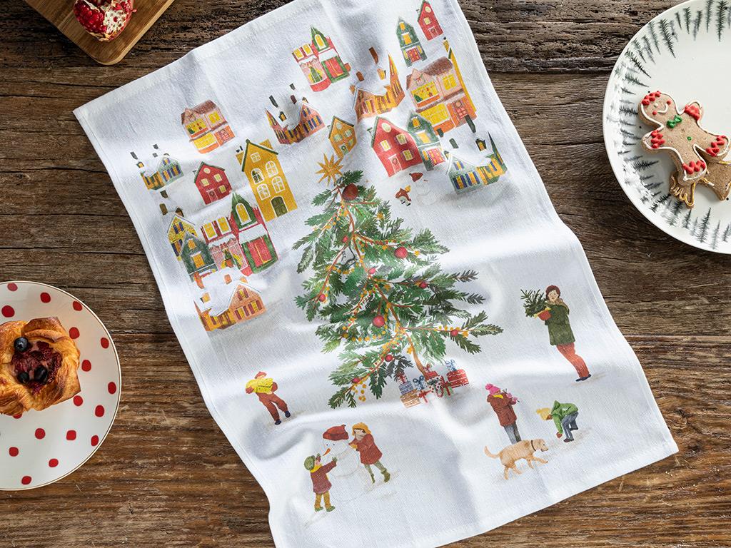 Liminosa Cotton Drying Cloth 40x60 Red