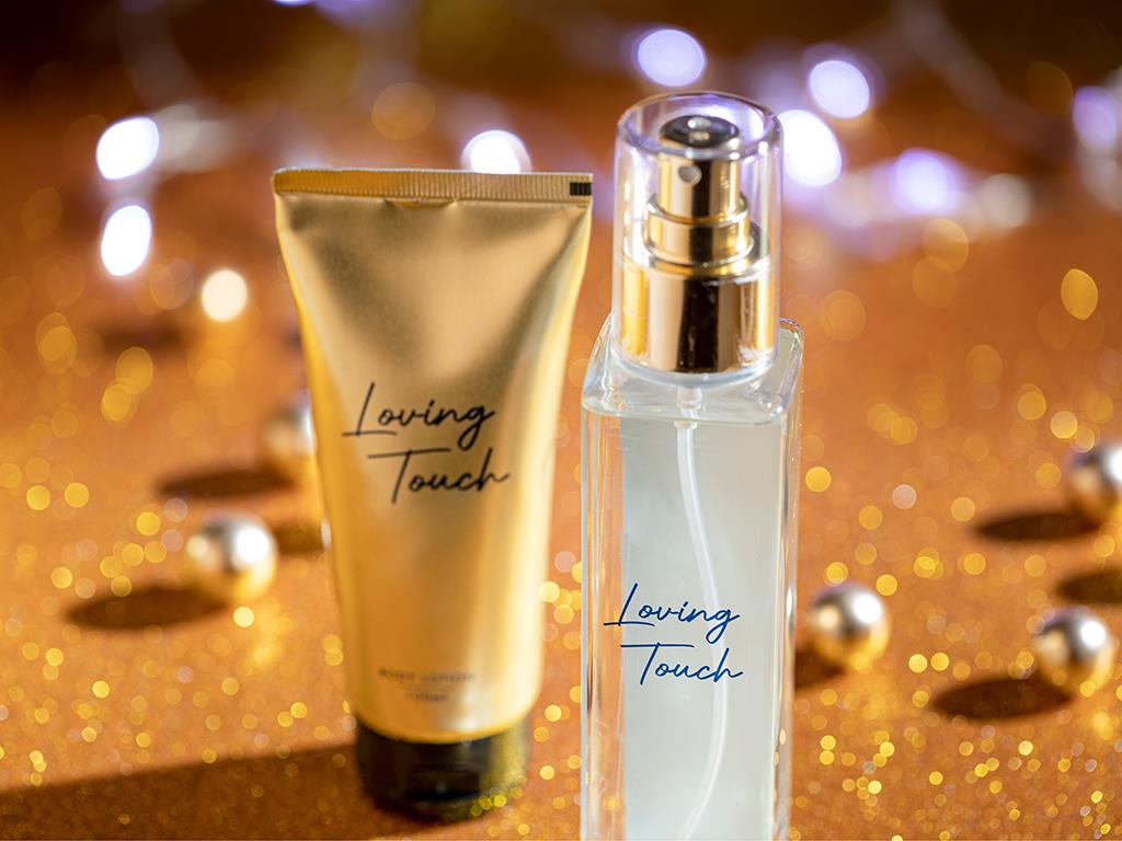 Loving Touch 2 Set Body Mist&Lotion Set Gold