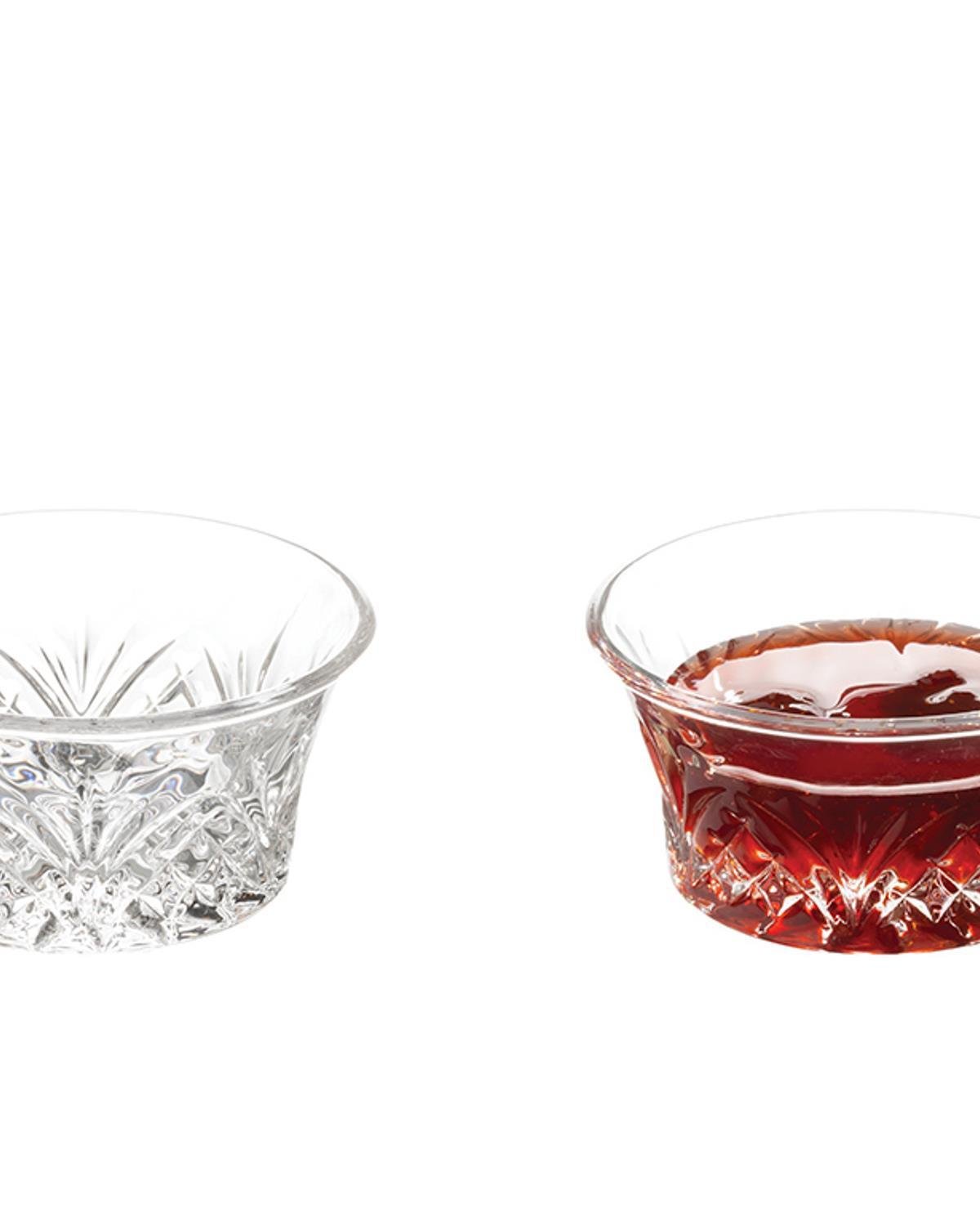 Lupa Glass 6 Set 7,5 Cm Transparent.
