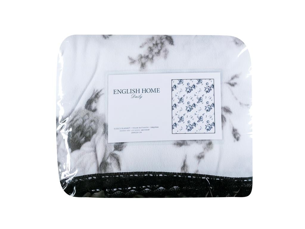 Magie neagră  Polar  În fagure  PĂTURĂ 200x220 cm Black.