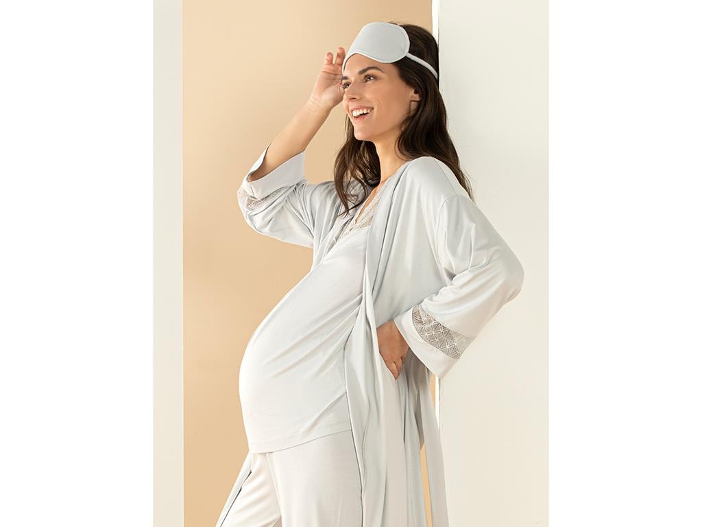 Mommy Viscose Eye Mask Standart Gray