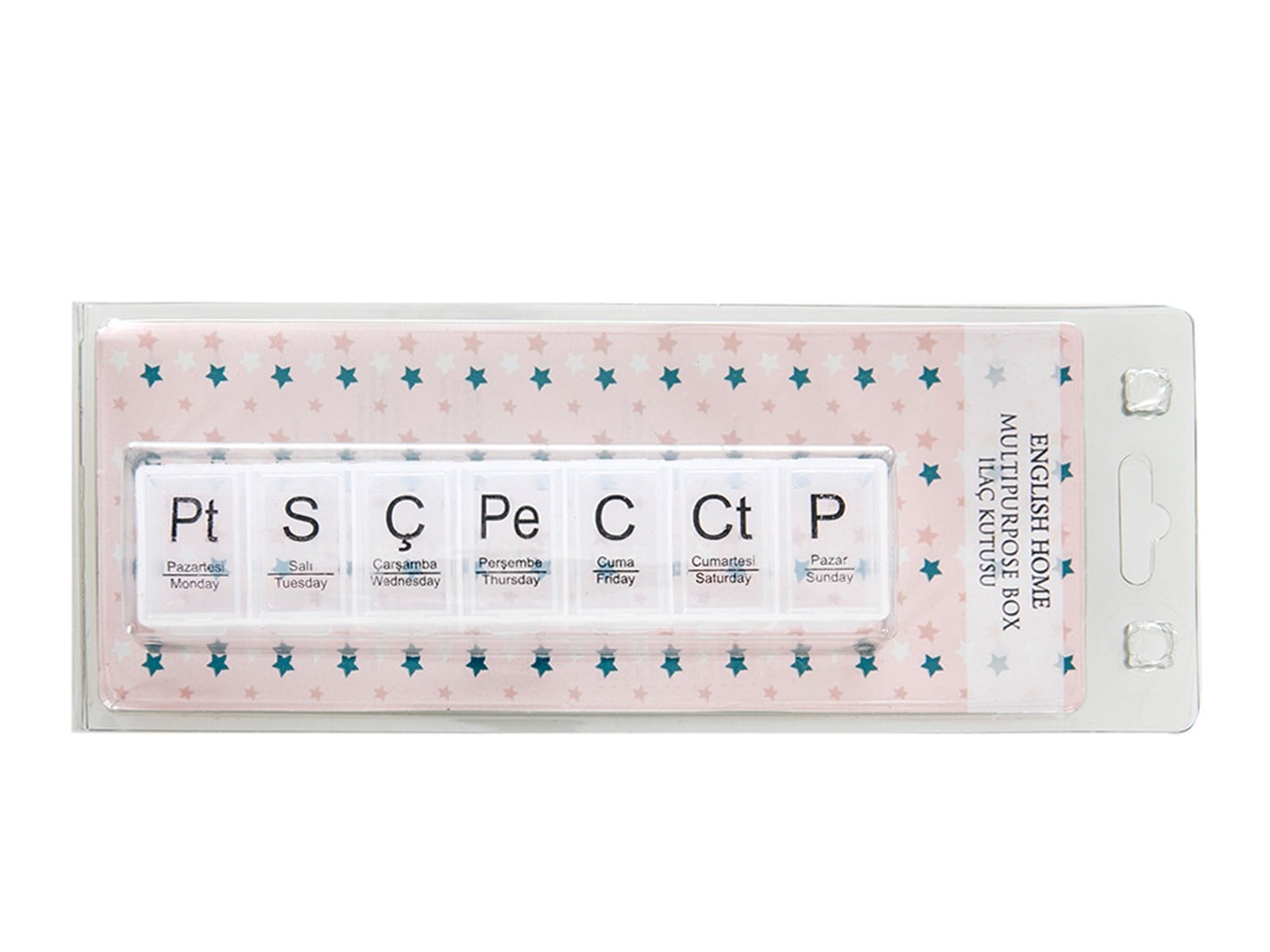 margaretă Cosmetic  10x25 cm Transparent