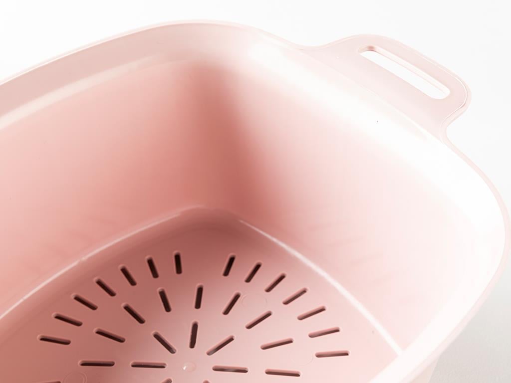 Marsha Plastic 2 Set Strainer 4 Lt Pink
