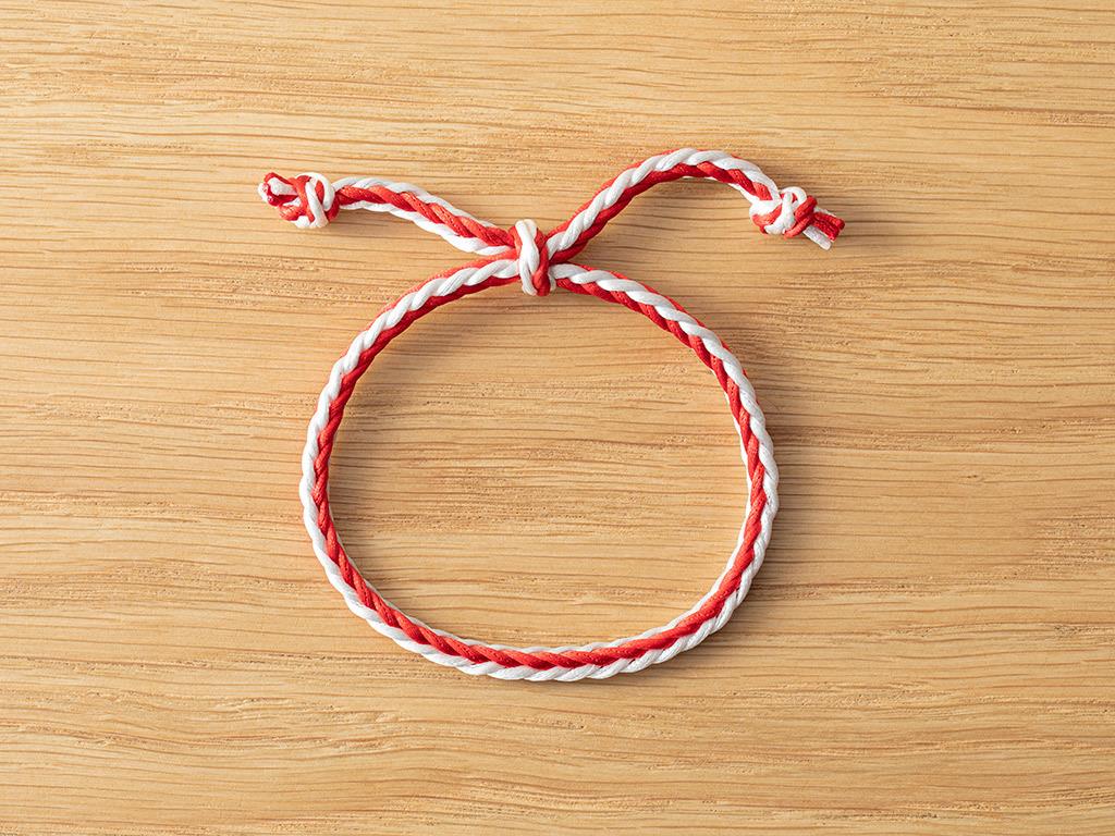Martenitsa 4 BRĂȚARĂ XL Red-White