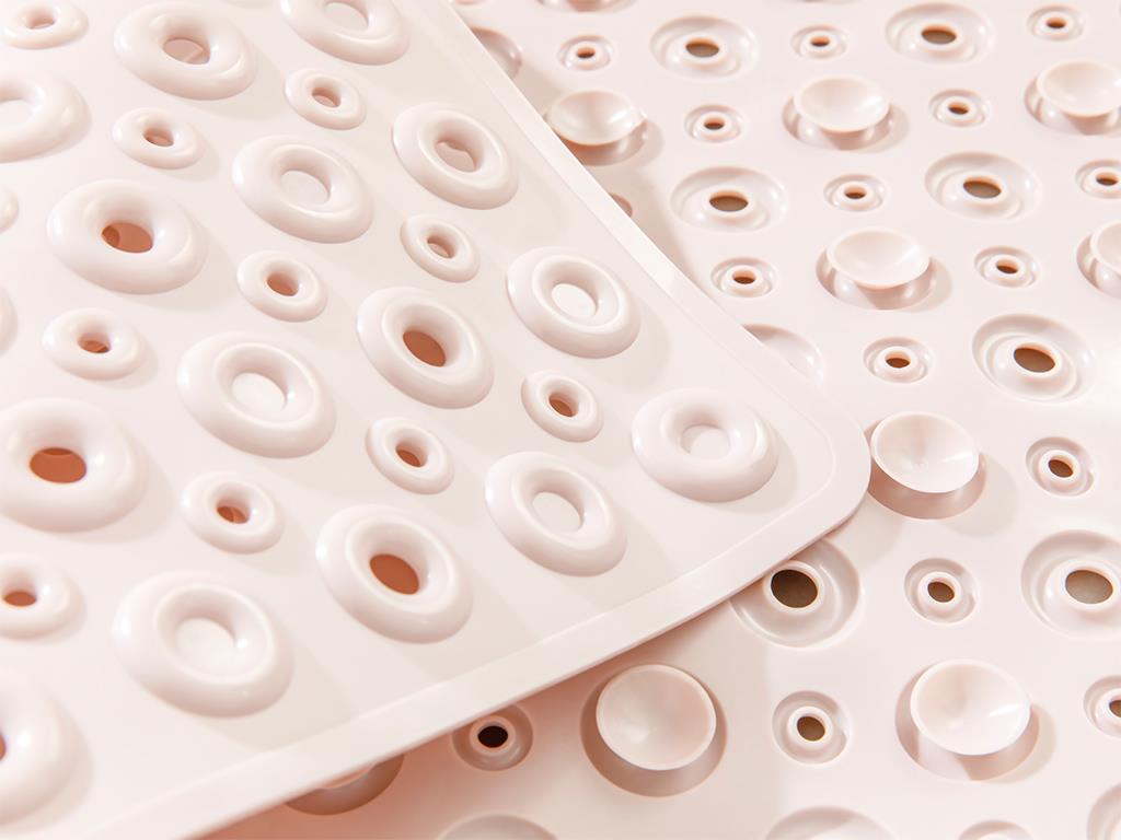 Maya PVC Shower Mat 70x40 Nude