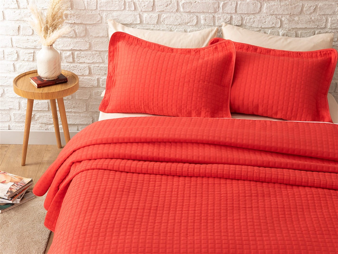 Merlin Jacquard Pentru o persoana 180x250 cm Coral