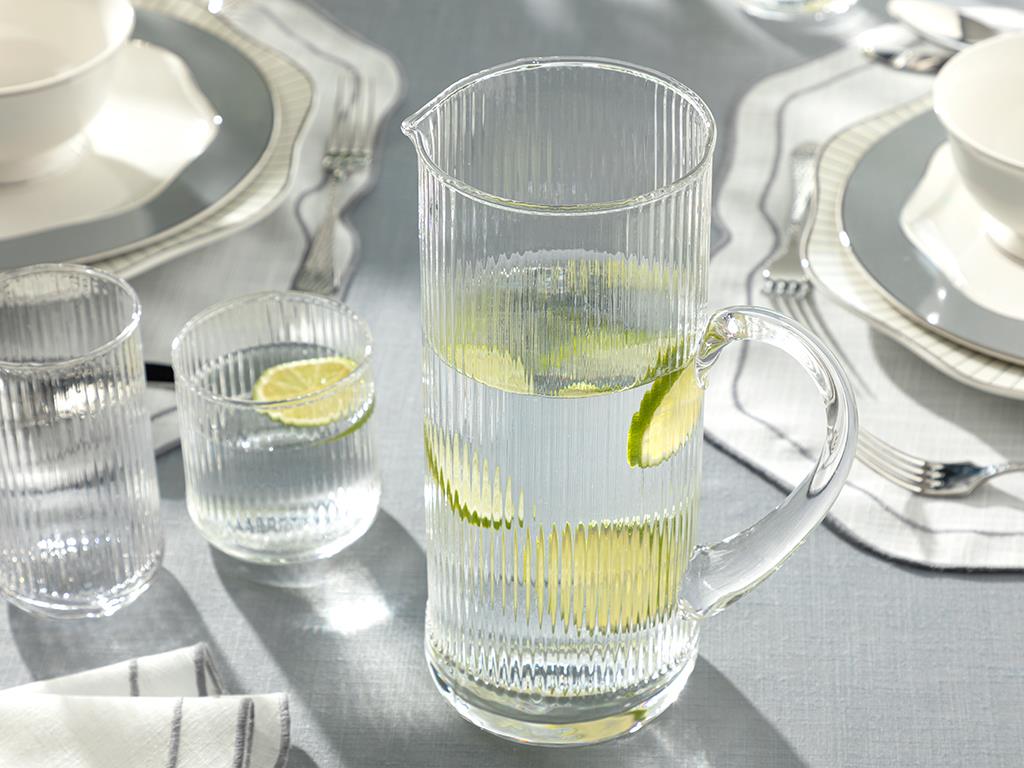 Miamor Glass Bedside Pitcher 1400 ml Transparent
