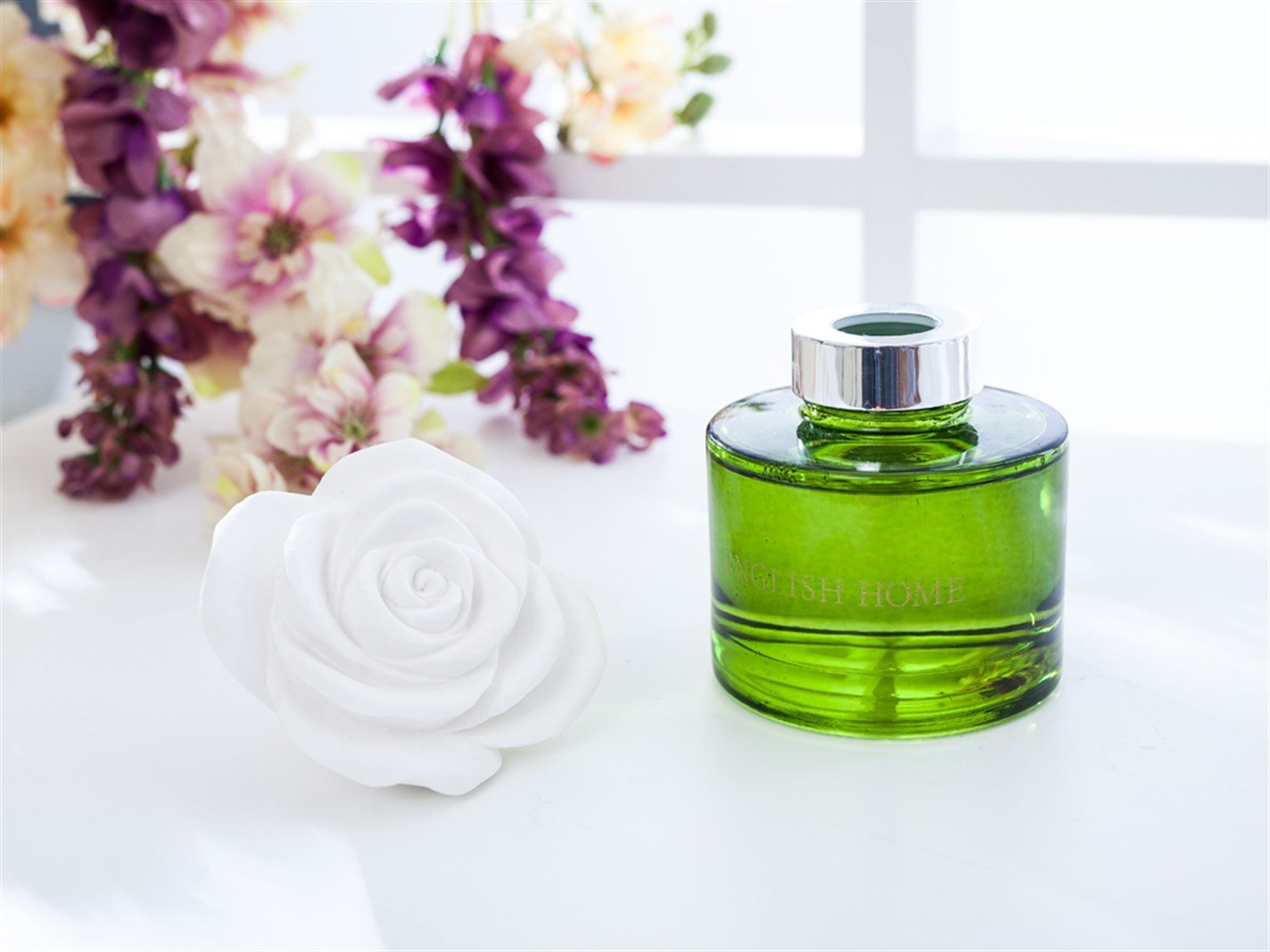 Miere de floare de nectarină #  180 ml Mint-lilac-roz
