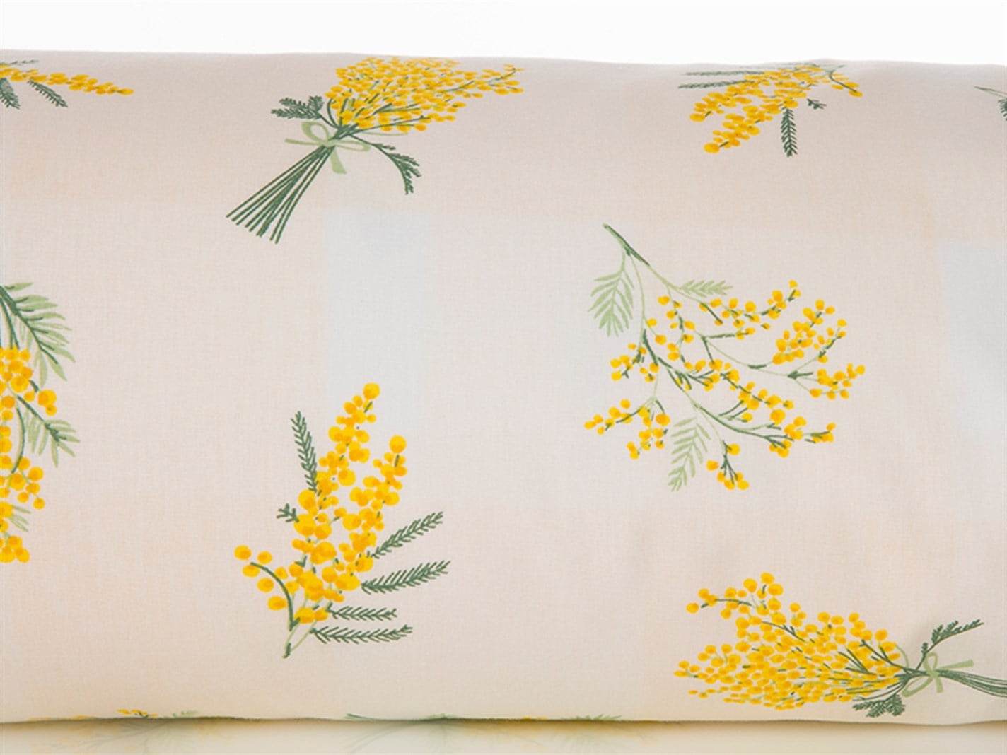 mimoză 57 Tel / 144 Numărul de fir Persoană dublă 200x220 cm Galben