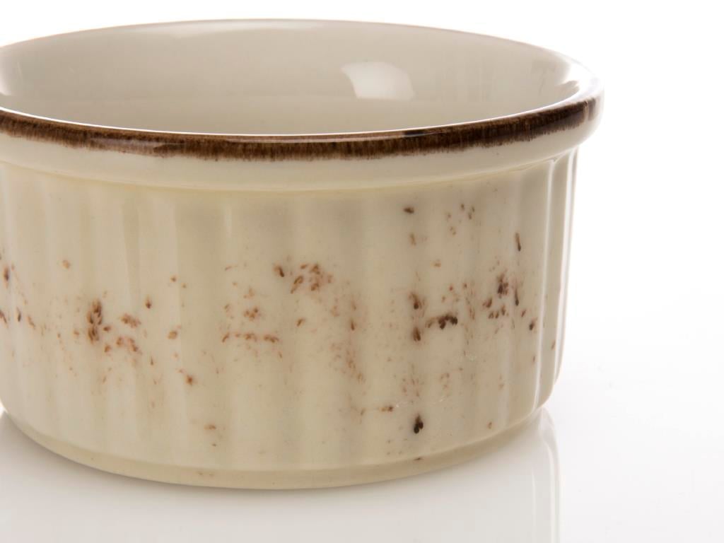 Mina Porcelain Oven Cover 10 cm.. Cream