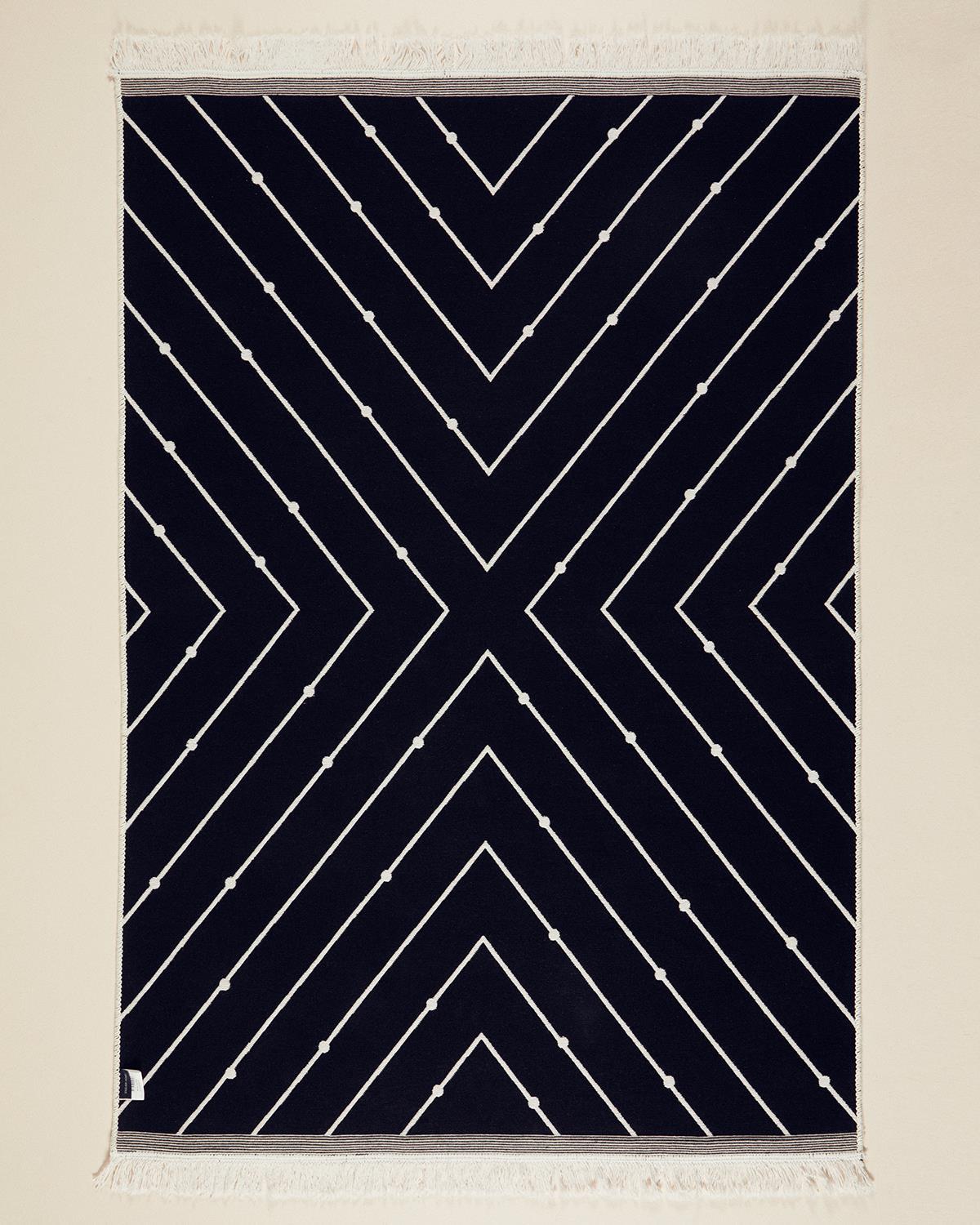 Weaved Weave Rug 120x180 cm Black