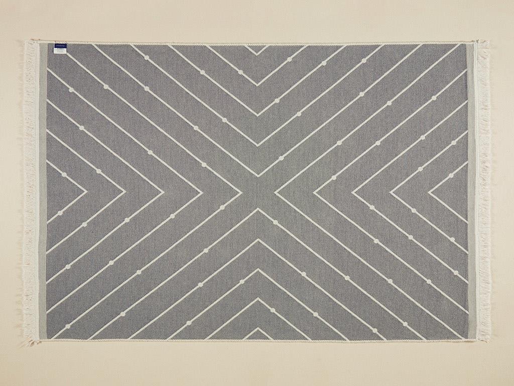 Weaved Weave Rug 120x180 cm Gray