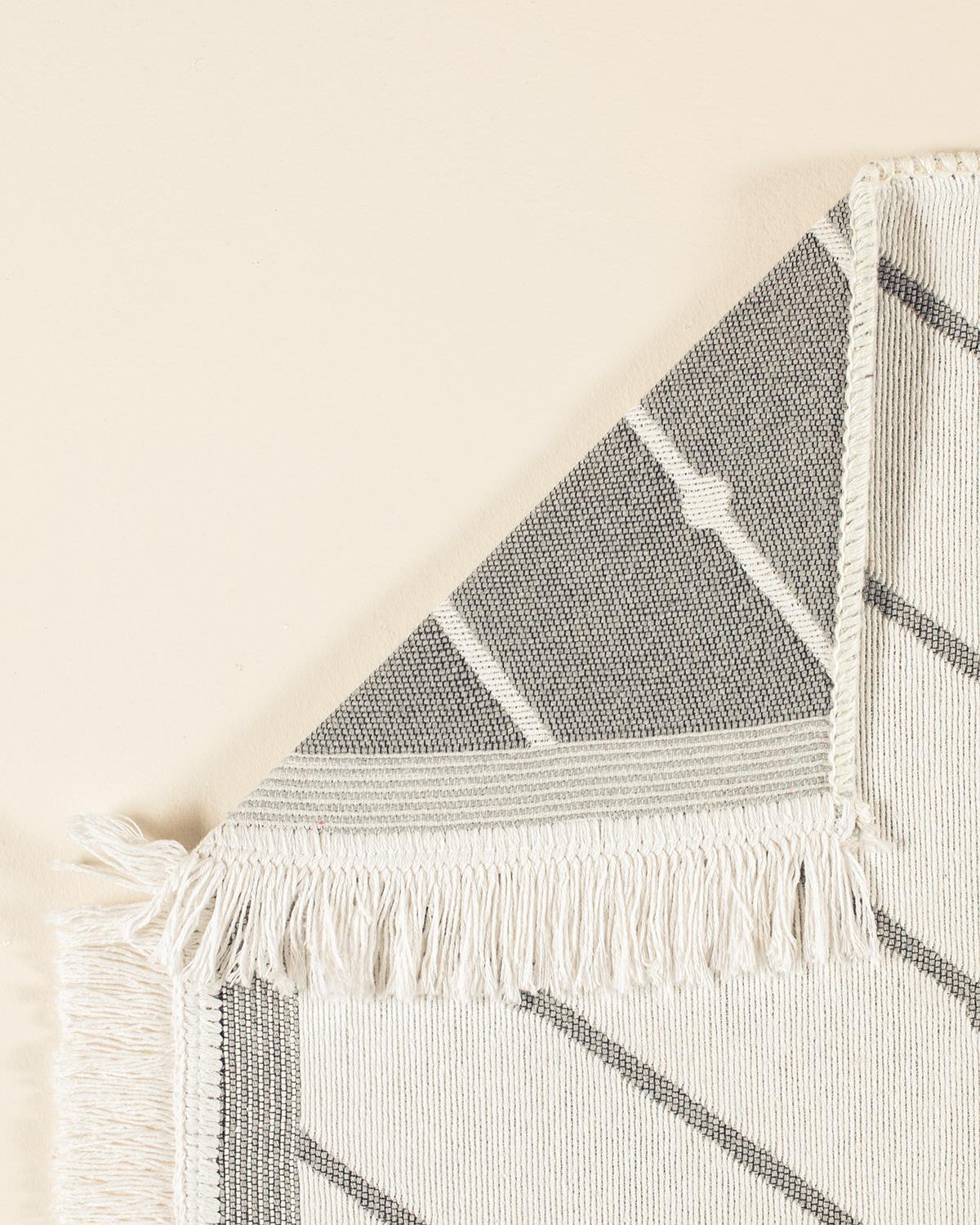 Weaved Weave Rug 80x150 cm Gray