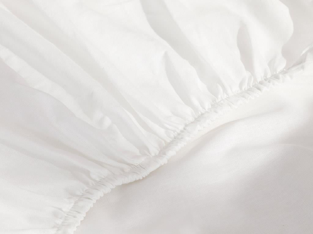 Soft Cottony Baby Fitted Sheet 70x140 cm White