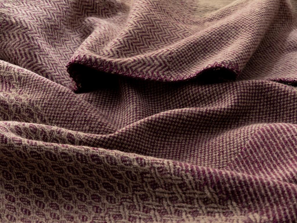 Modern Patch Bumbac Single Pătură 150*200 Cm Violet