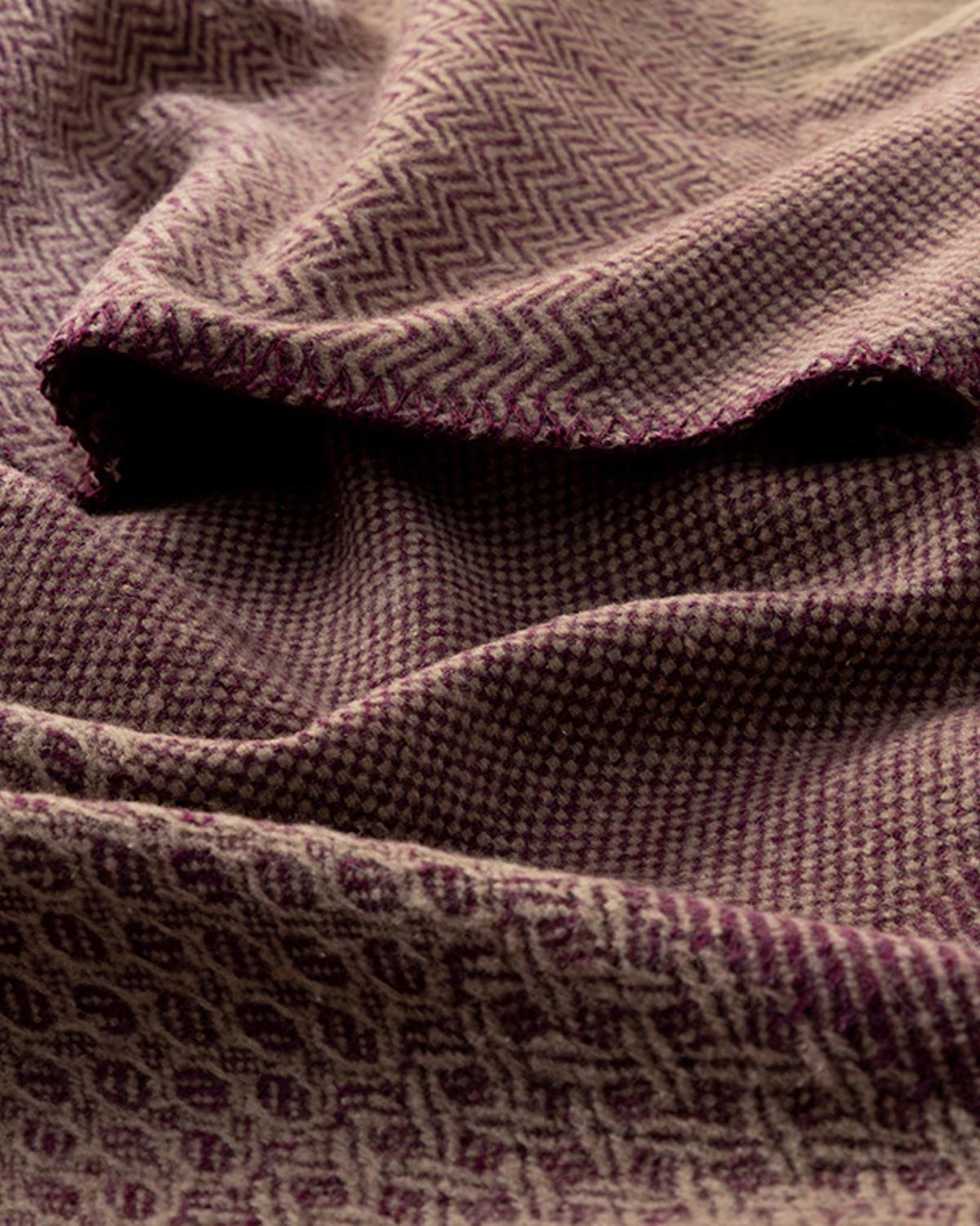 Modern Patch Cu Bumbac Double Pătură 200x220 cm Violet
