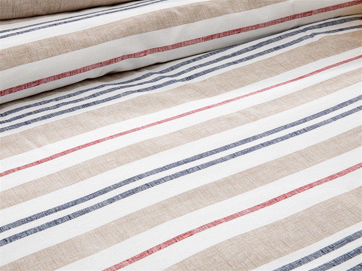 Modern Stripe 57 Tel / 144 Numărul de fir Meniu mare 240x220 cm Burgundia-gri