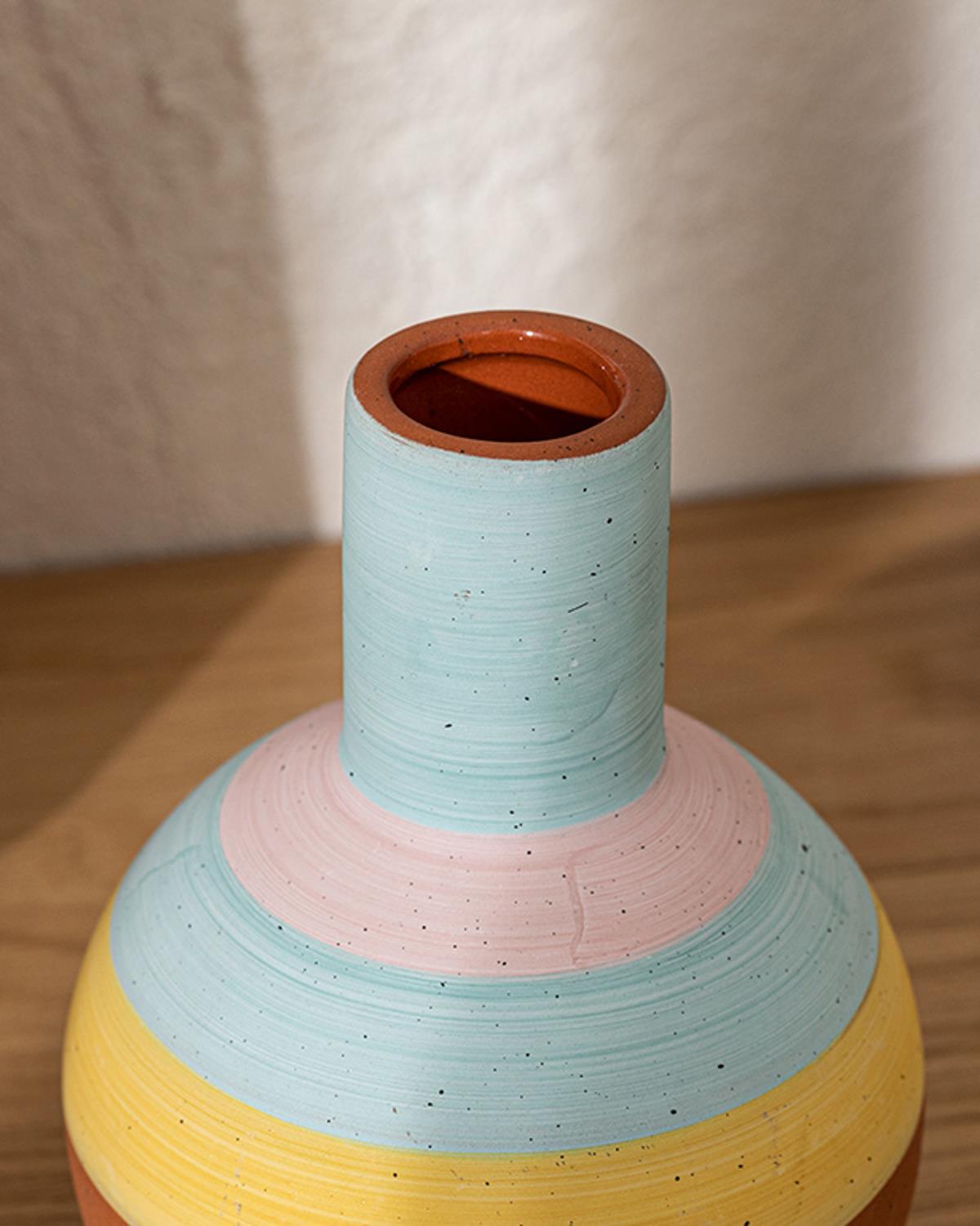 Mona Vază , 10.5*10.5*14 Cm, Indigo