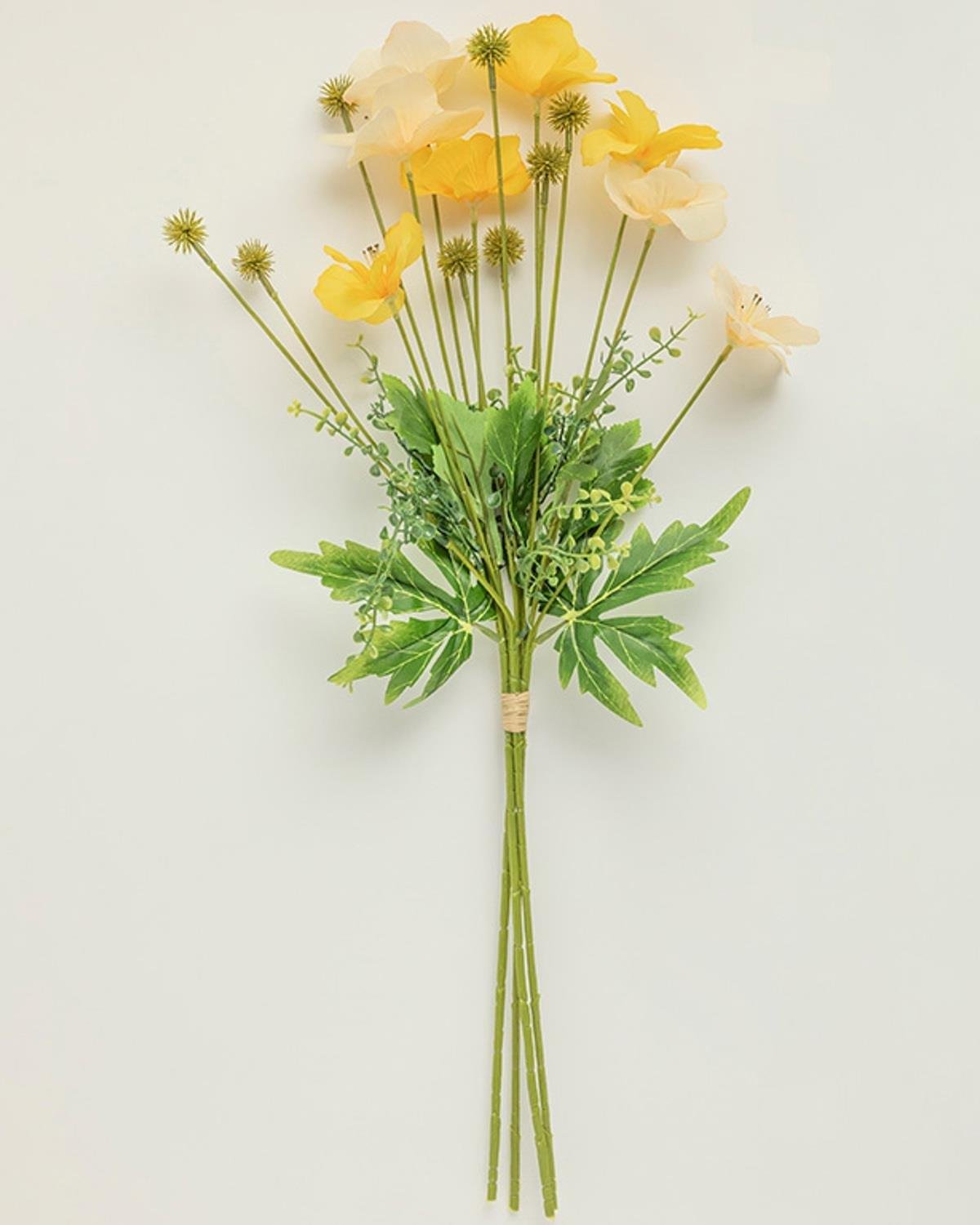Narcissus Plastic Artificial Flower - One Pc 60 cm Yellow