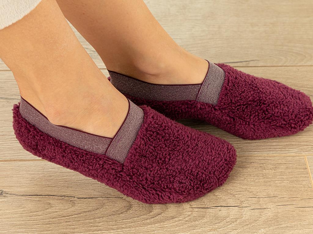 New Soft Silvery  Pluș  Femeie 39-41 Damson