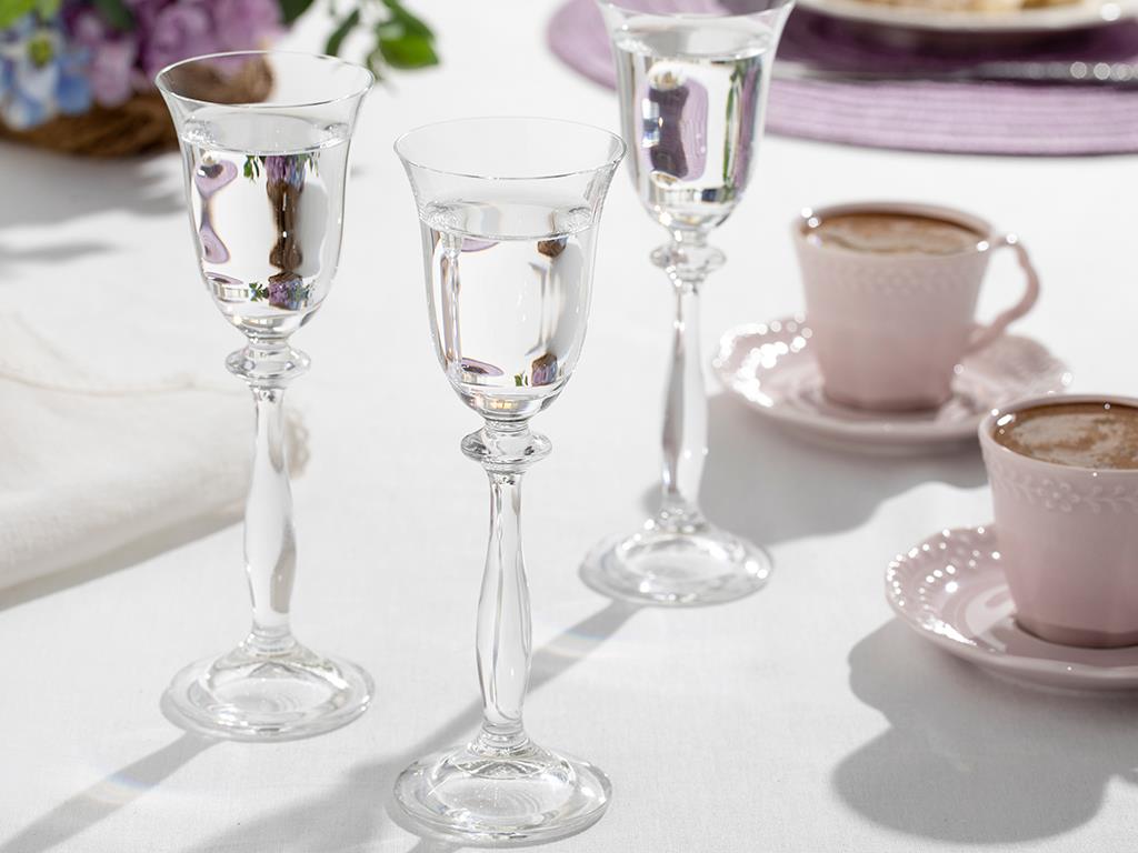 Nila Glass 6 Set Water Glass 60 ml Transparent
