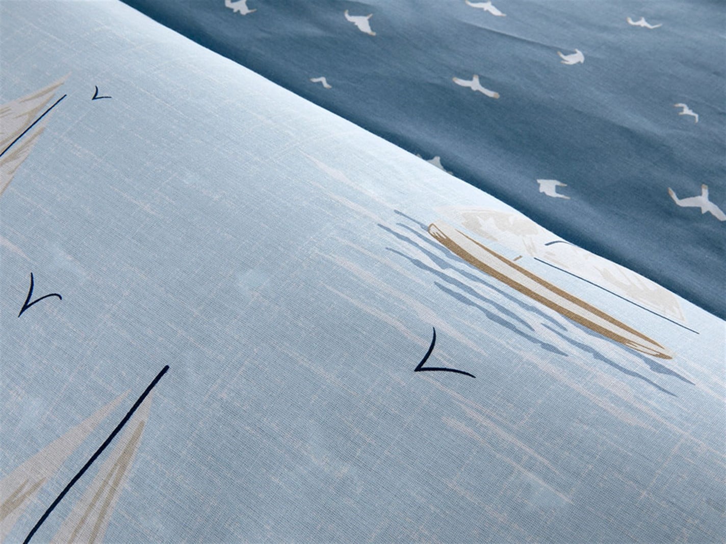 Ocean albastru  Persoană dublă 200x220 cm Albastru