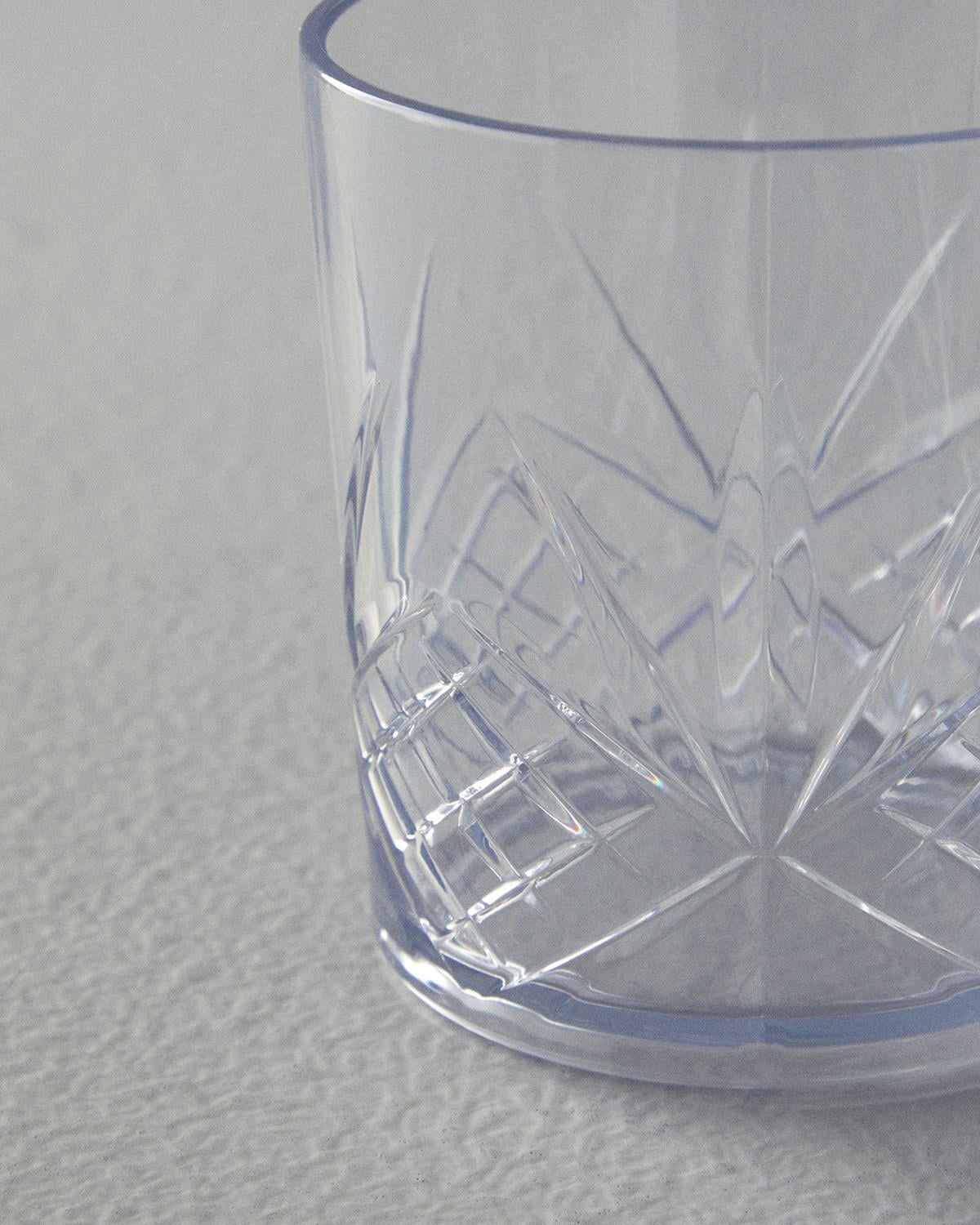 Olivia Acrylic Juice Glass 325 ml Transparent