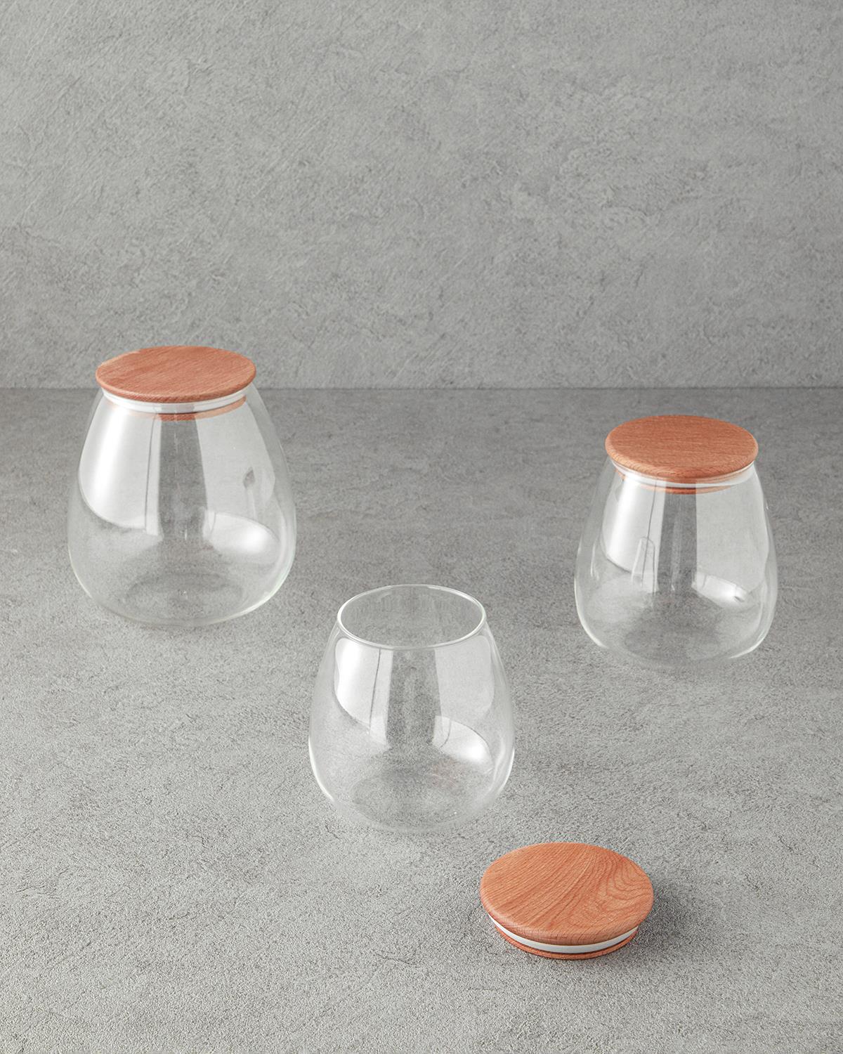 Borcan 1180 ml Transparent