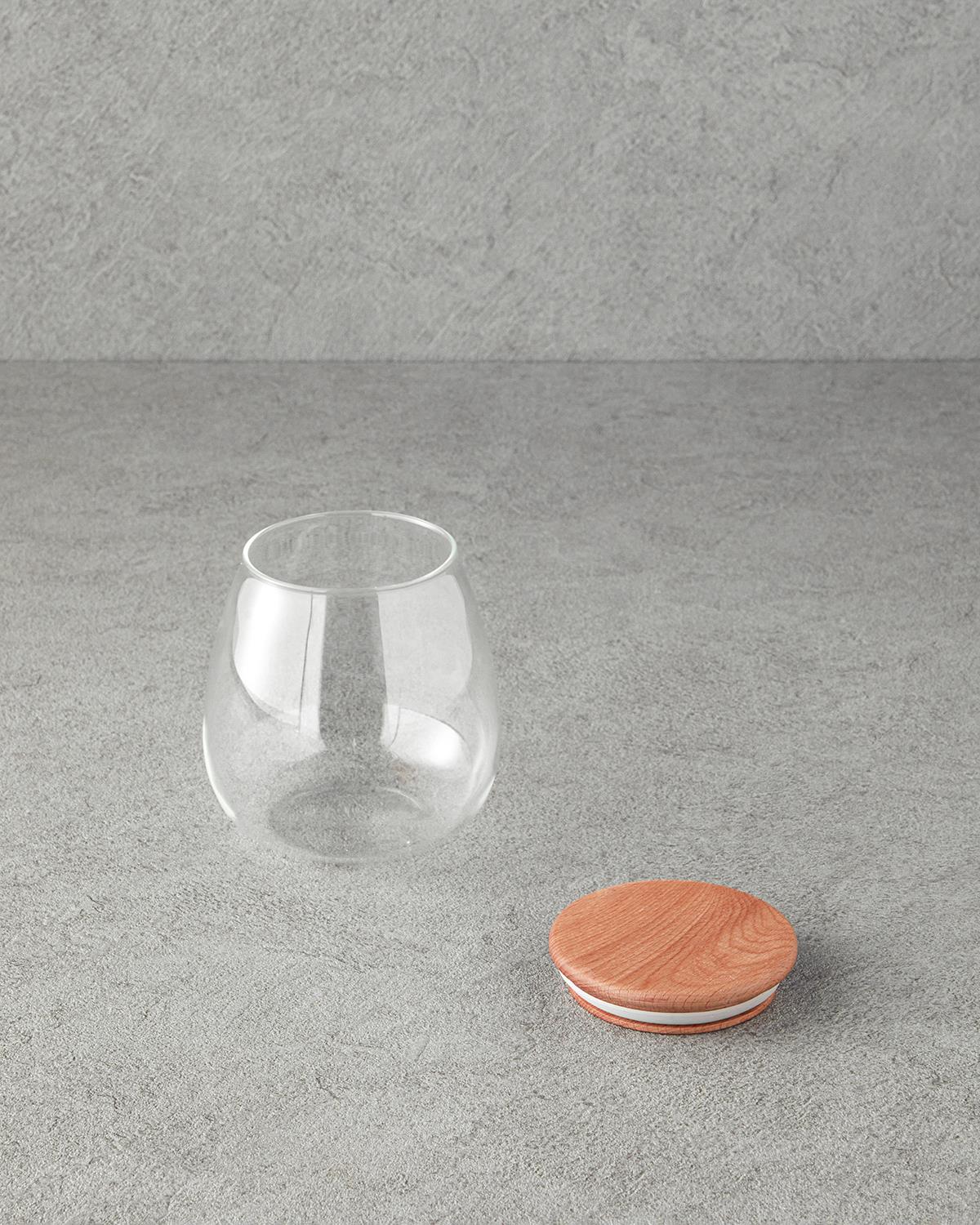 Borcan 780 ml Transparent