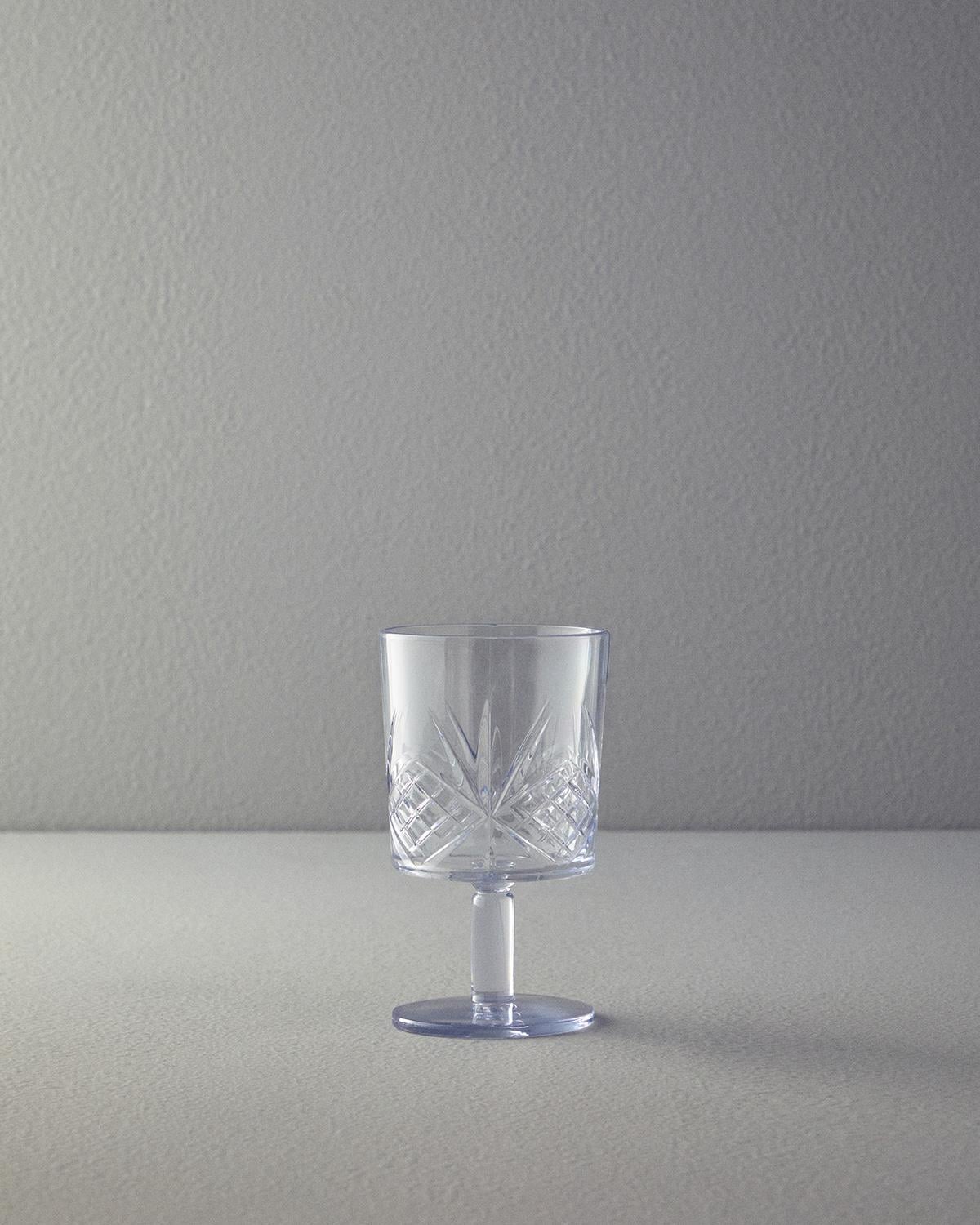 Olivia Acrylic Glass 340 ml Transparent