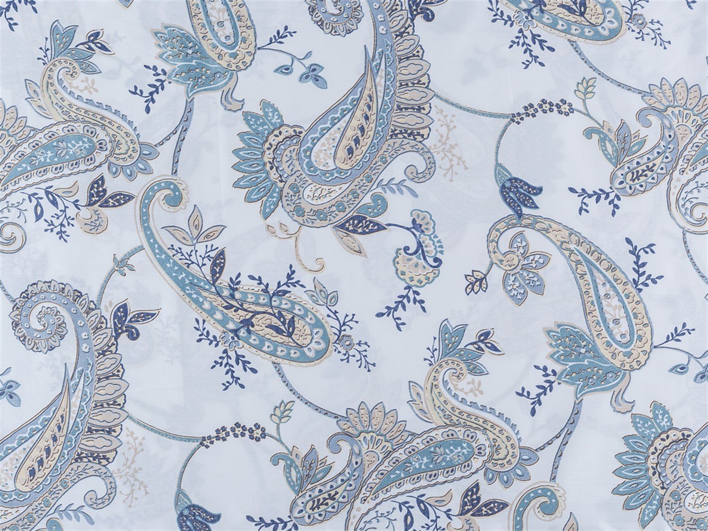 Paisley elegant # 2 set 50x70 cm Albastru