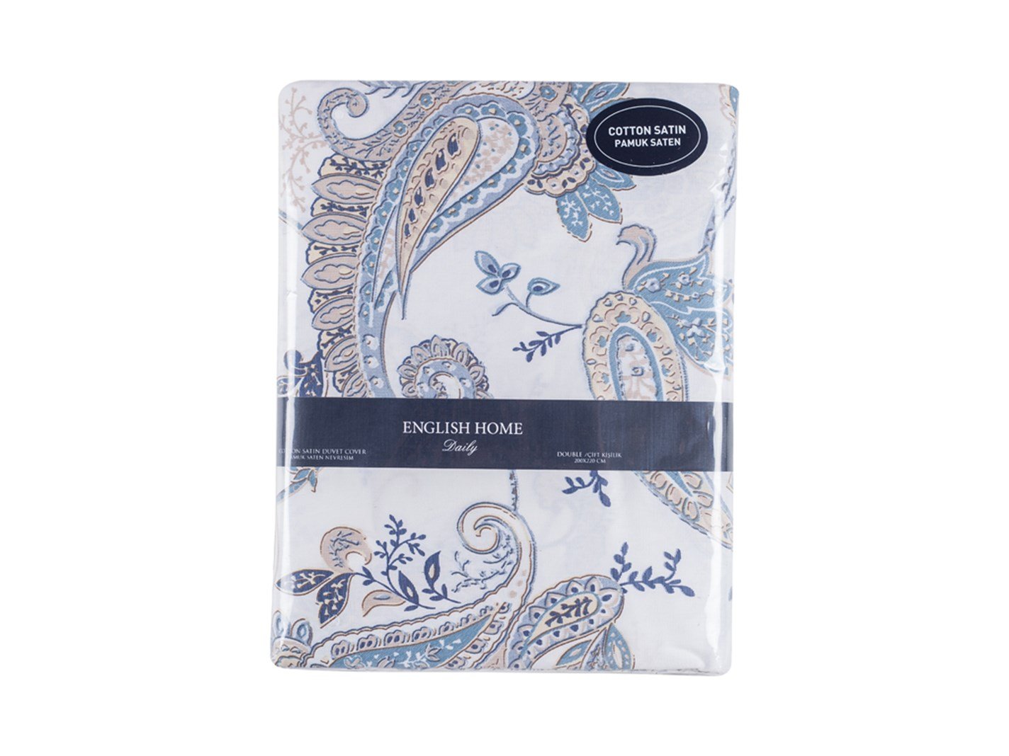 Paisley elegant # Persoană dublă 200x220 cm Albastru