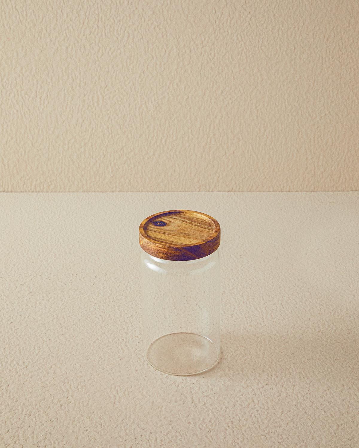 Palette Borosilicat Borcan 550 ml Transparent
